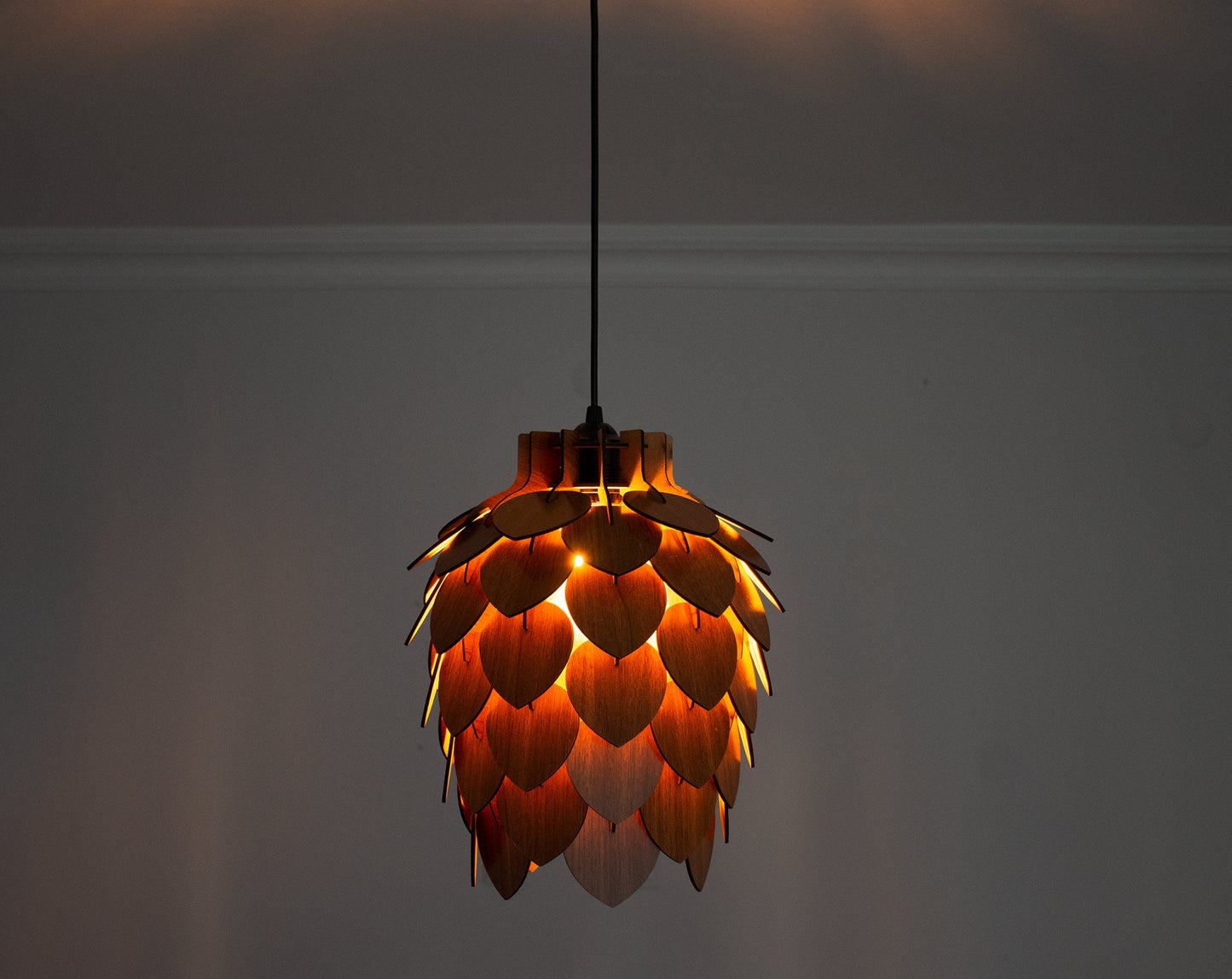 Mini Pine Cone Pendant Light