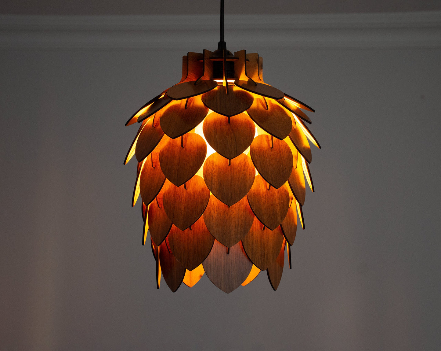 Mini Pine Cone Pendant Light
